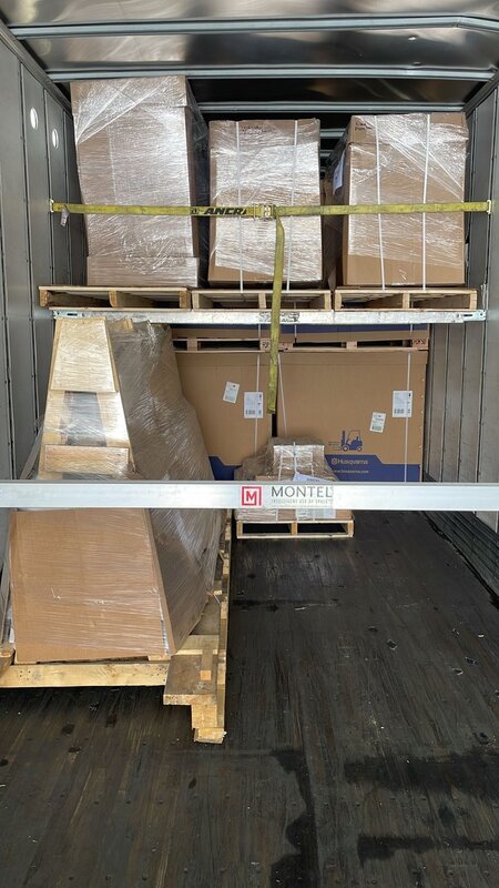 Greenhaven Warehousing - Securely loaded trailer