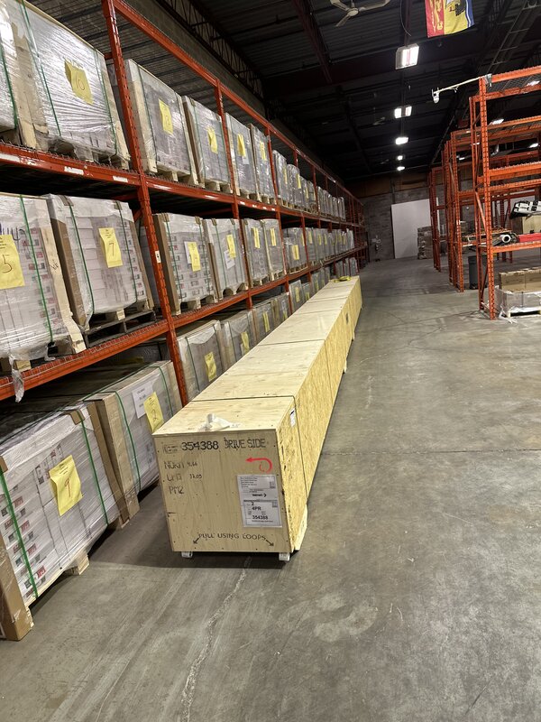 Greenhaven Warehouse - Floor staging operations